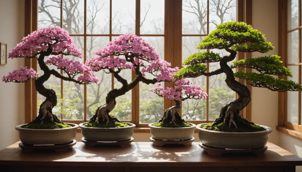 bonsai à fleurs