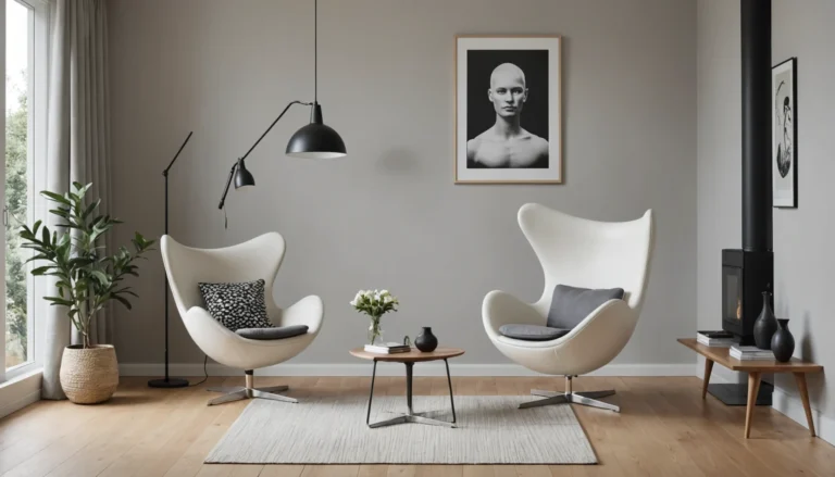 fauteuil Arne Jacobsen Egg Chair
