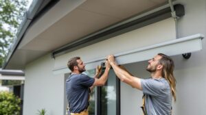 store banne motorisé