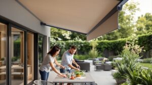 store banne sans percage