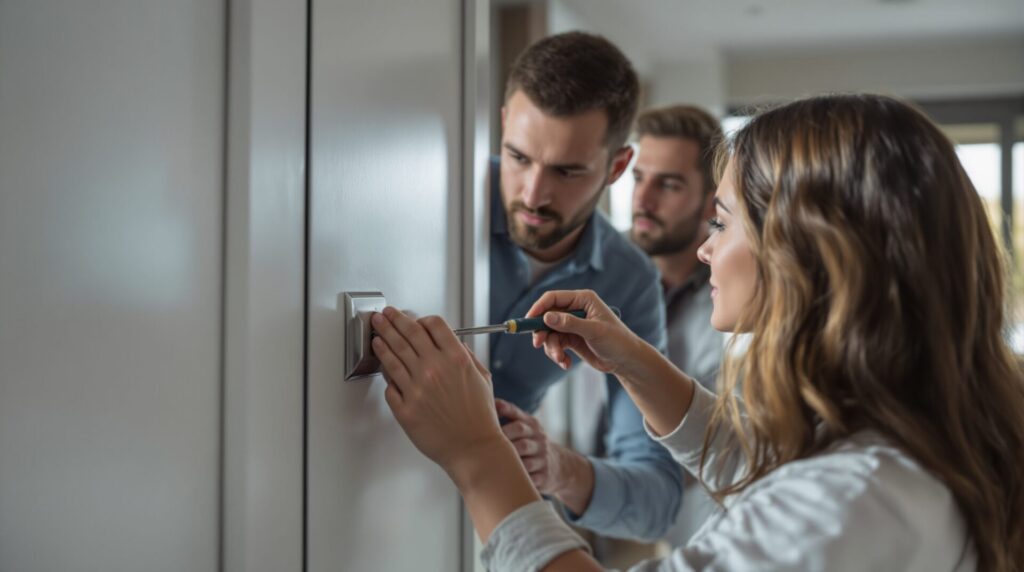 Comment changer la serrure de porte blindée ?