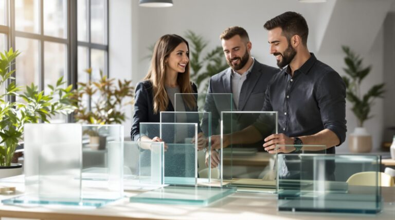 verre pour cloisons intérieures