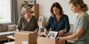 comment vider une maison apres deces